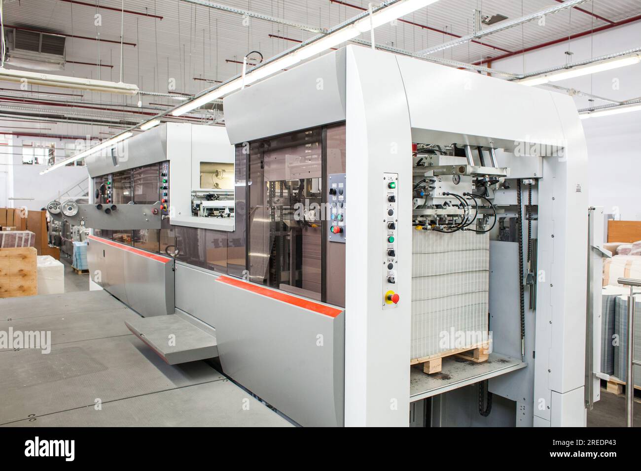 Work printing machine polygraph industry hi-res stock photography and ...