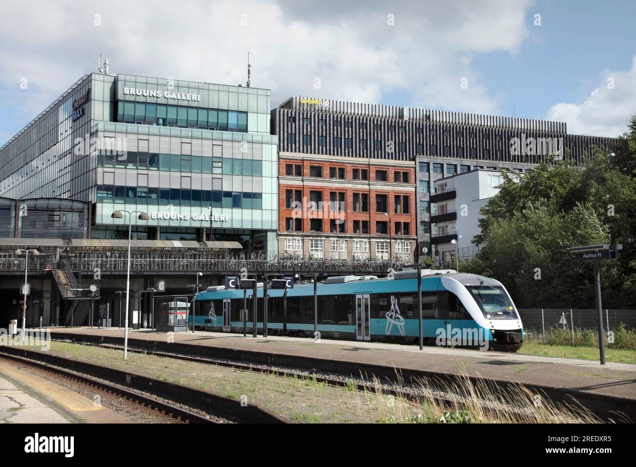 Aarhus railway station, Denmark Stock Photo Alamy