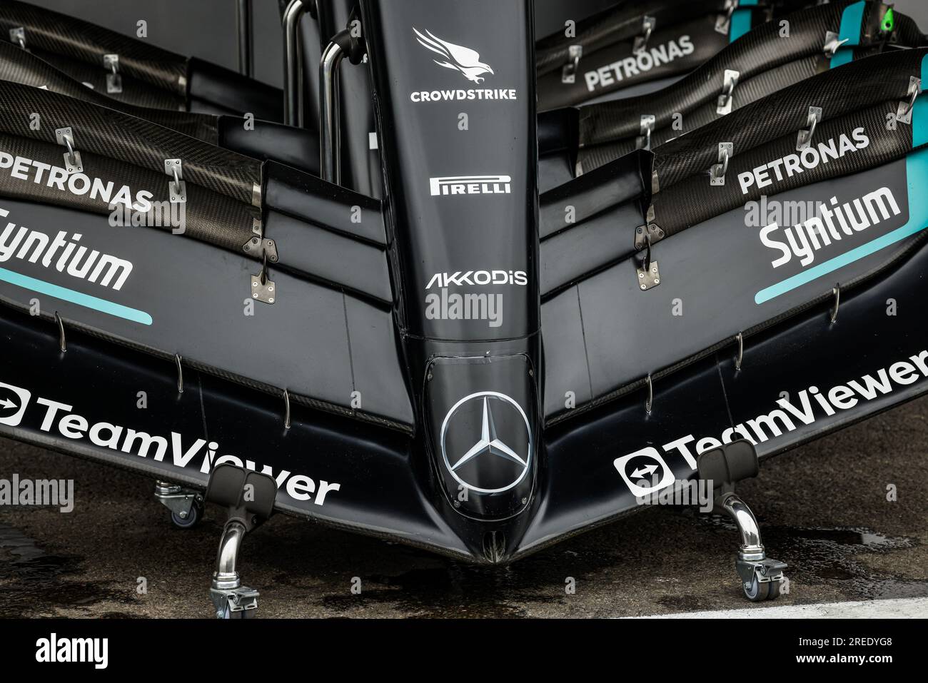Mercedes w14 front wing 2023 hi-res stock photography and images - Alamy