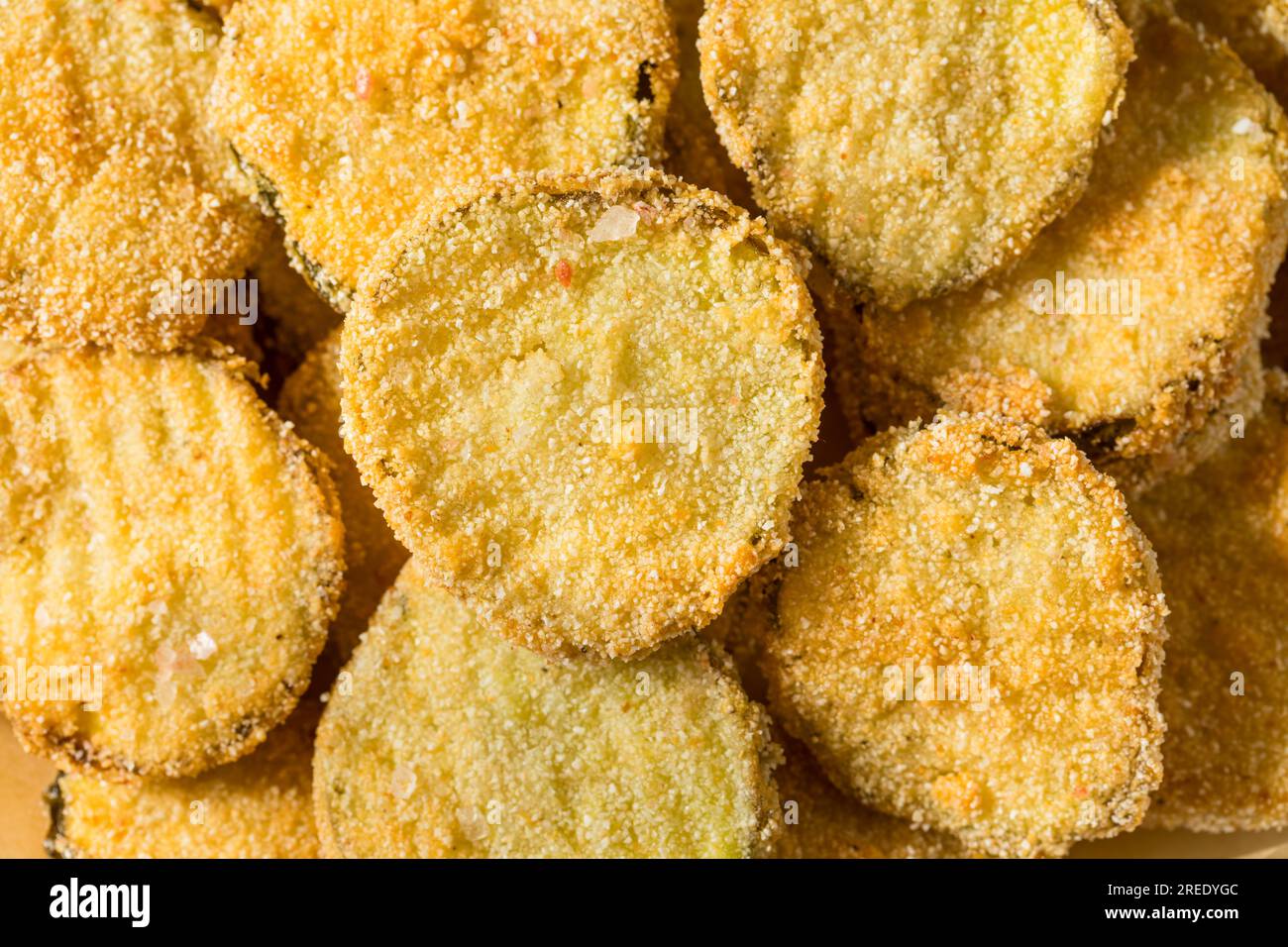 Homemade Deep Fried Pickles with Spicy Mayo Stock Photo Alamy