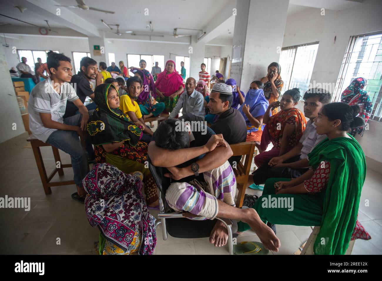 Workers Of Tuba Group On Their Five Days Of Hunger Strike Inside Their ...