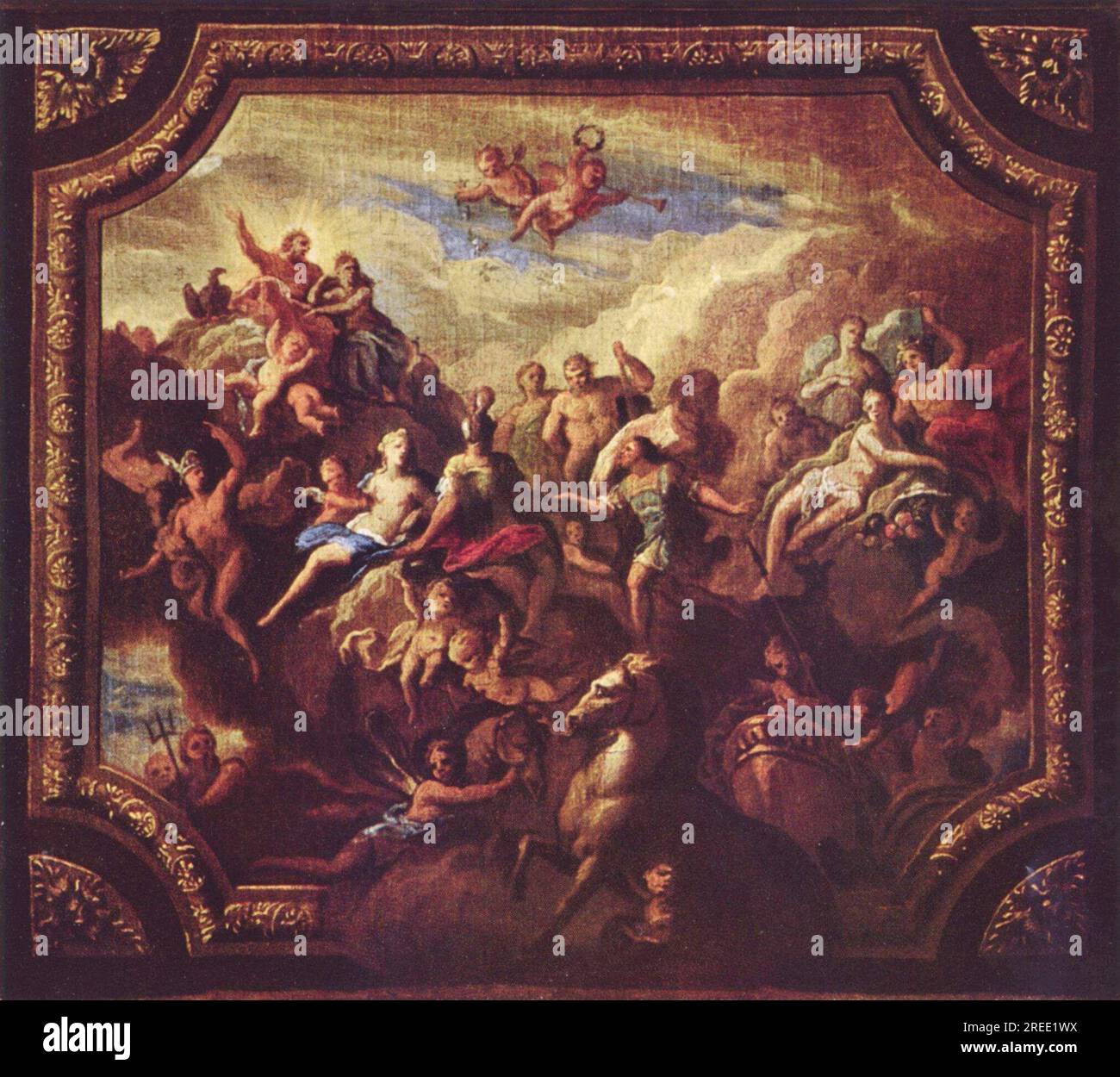 古典レリーフ【Apoteosi di Romolo】 Italian art, detail of the Apotheosis of Romulus by Mariano