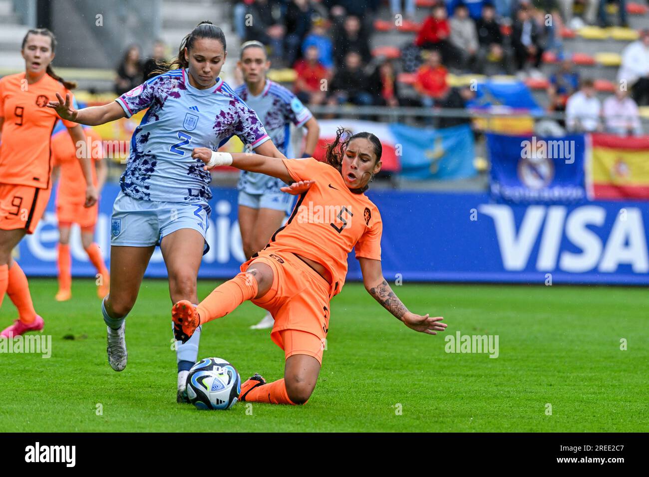 Tubize, Belgium. 27th July, 2023. Martina Fernandez (2) of Spain and ...