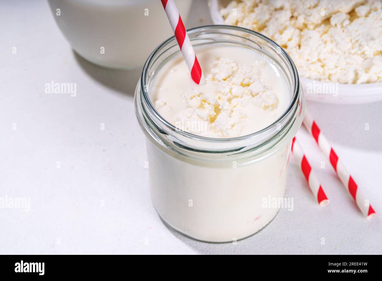 Cottage cheese milkshake, highprotein non protein powder, yogurt based
