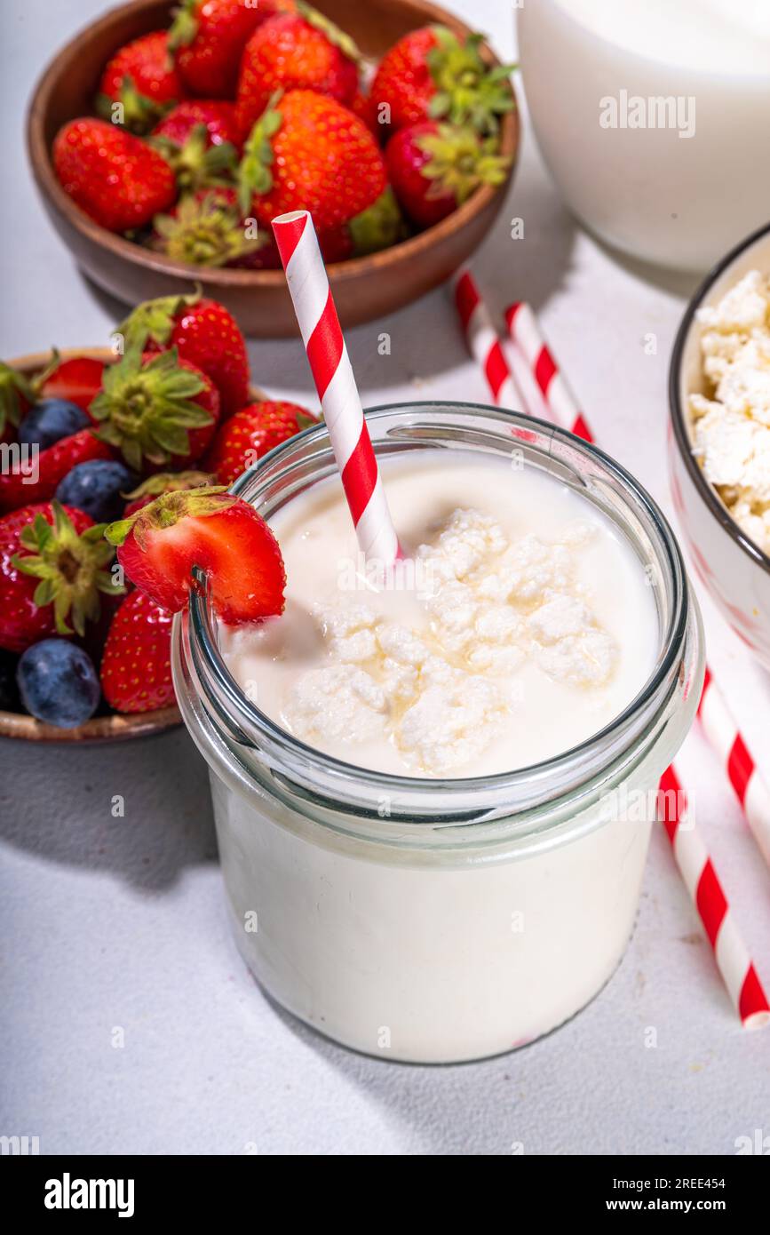 Cottage cheese milkshake, highprotein non protein powder, yogurt based