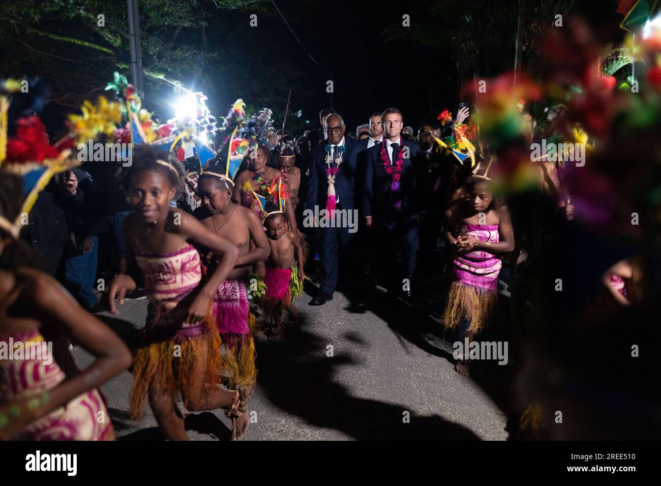 Port Vila, Vanuatu. 27th July, 2023. Vanuatu Prime Minister Ishmael