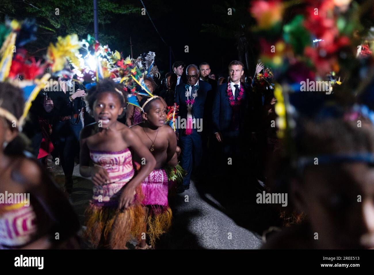 Port Vila, Vanuatu. 27th July, 2023. Vanuatu Prime Minister Ishmael