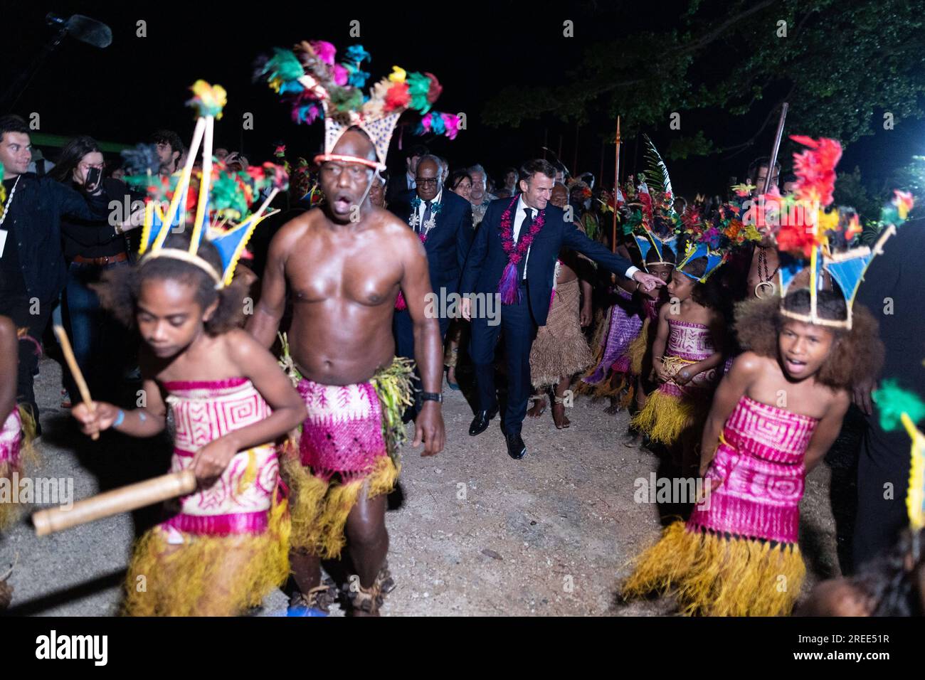 Port Vila, Vanuatu. 27th July, 2023. Vanuatu Prime Minister Ishmael