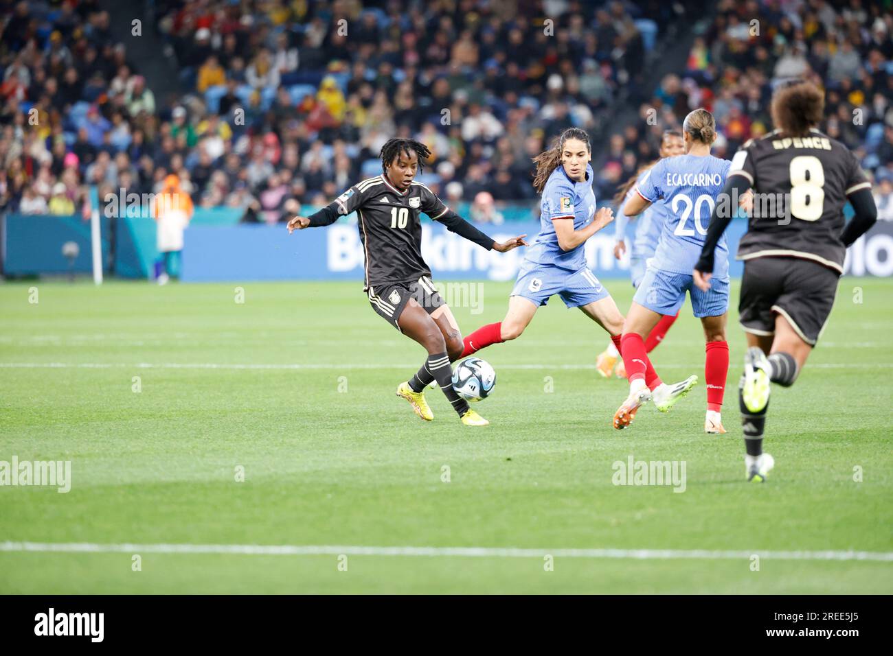 Sydney, Australia. 23rd July, 2023. Jody Brown (10 Jamaica) seen in