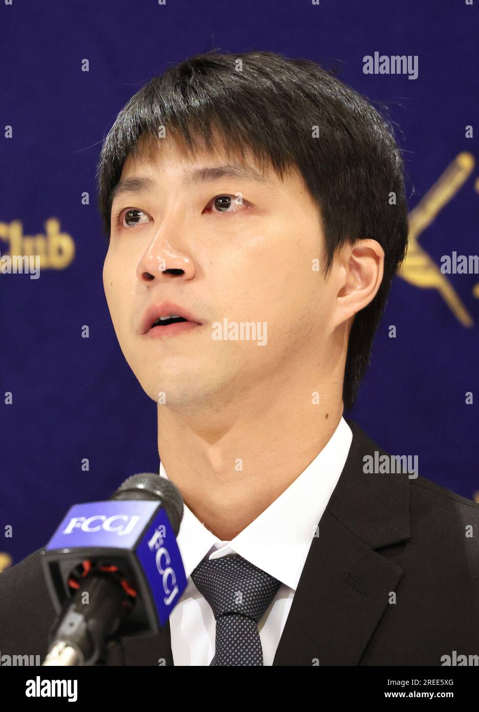 Tokyo, Japan. 27th July, 2023. Taiwanese table tennis player Chiang