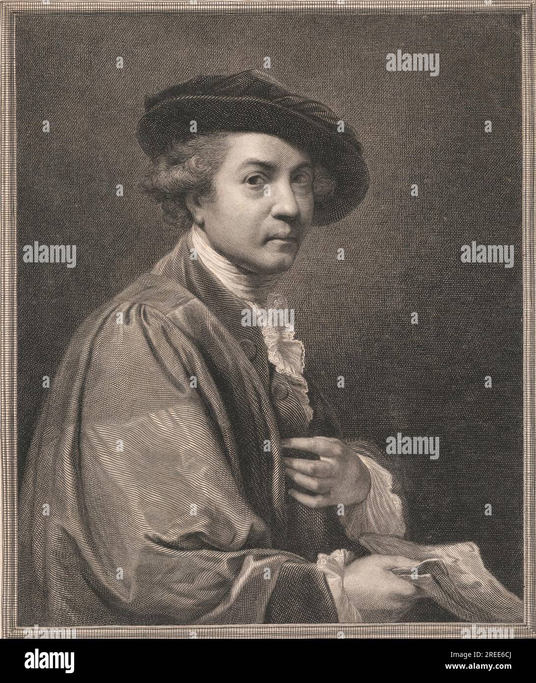 Sir Joshua Reynolds by John Keyse Sherwin Stock Photo Alamy