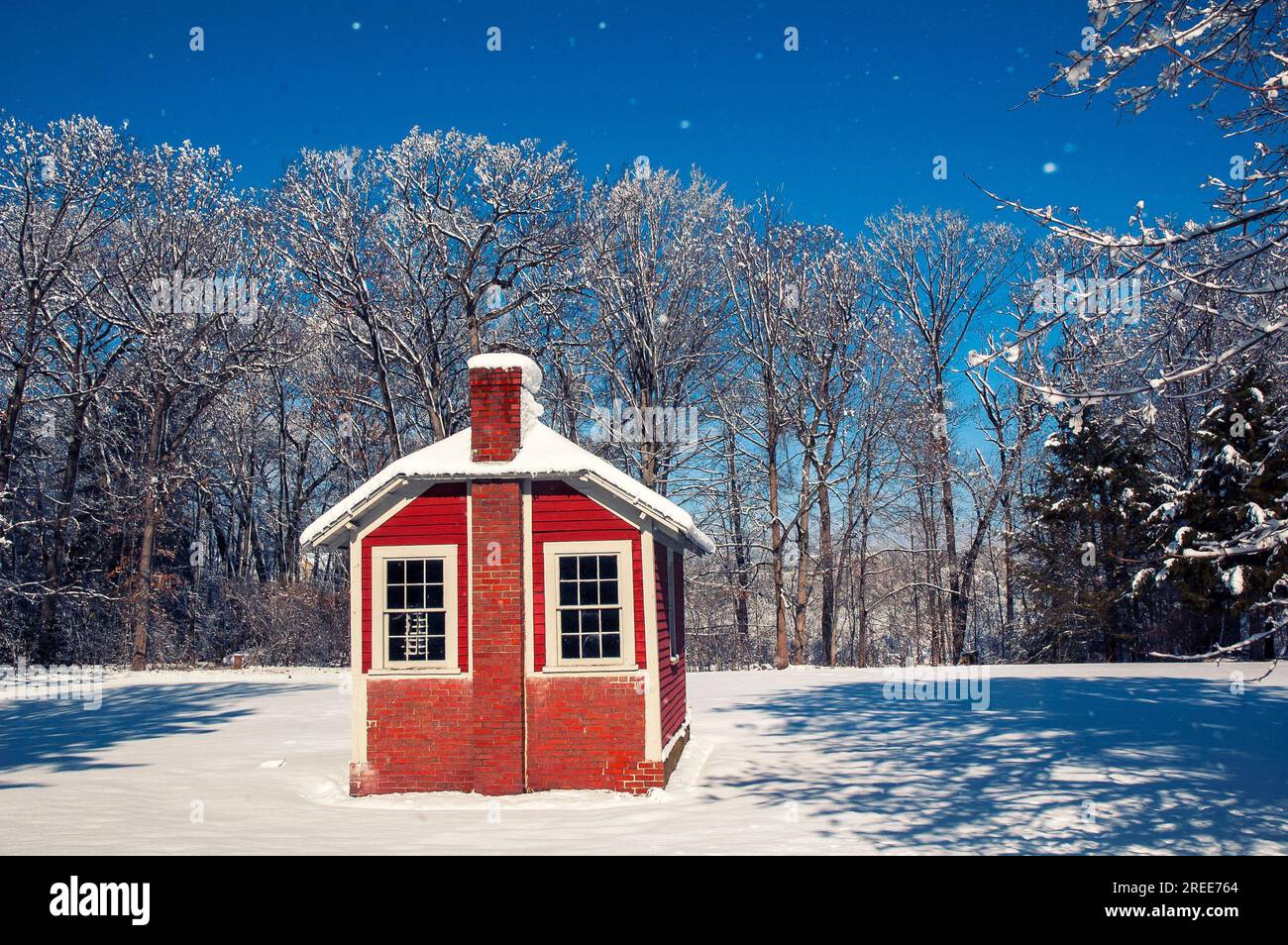Winter in New England is ways pretty Stock Photo - Alamy