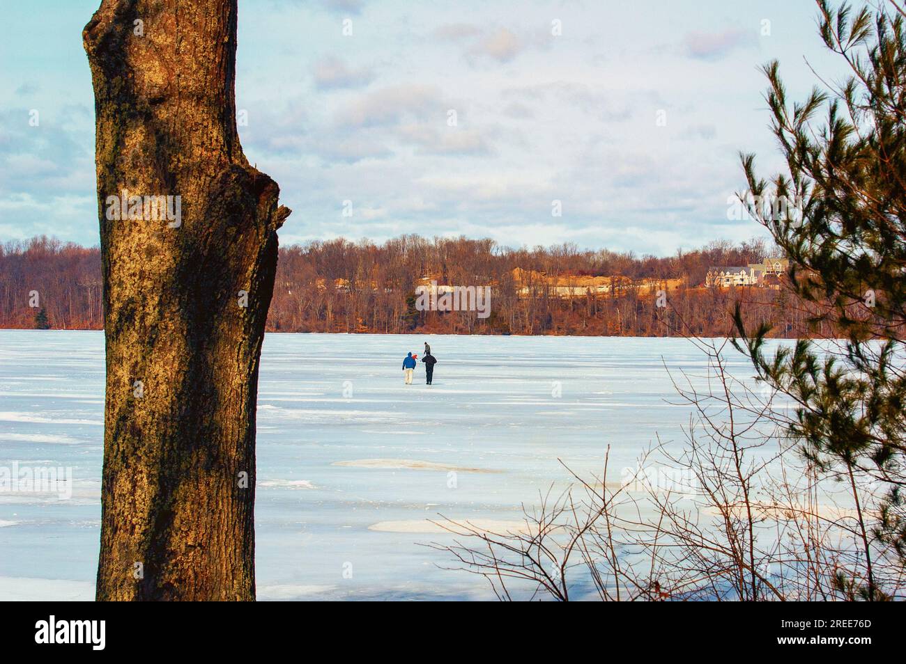 Winter in New England is ways pretty Stock Photo - Alamy