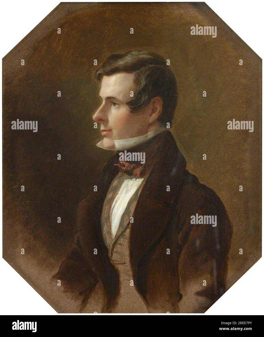 Frederick William John Hervey 2nd Marquess of Bristol, PC, FSA, MP (1800-1864) 1833 by George Hayter Stock Photo