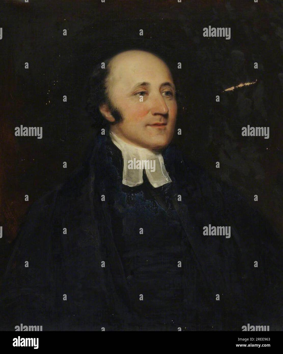 The Reverend Richard Smith between circa 1805 and circa 1810 by Thomas Barber Stock Photo