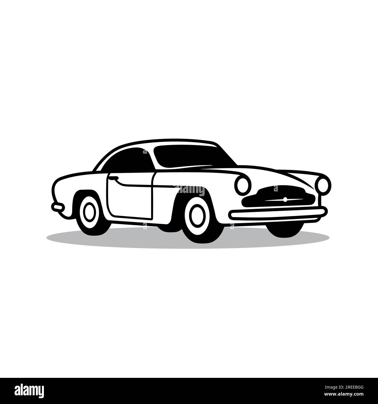 Car front line icon. Simple outline style sign symbol. Auto, view ...