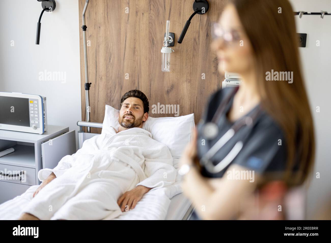 Medical student in uniform hi-res stock photography and images - Alamy