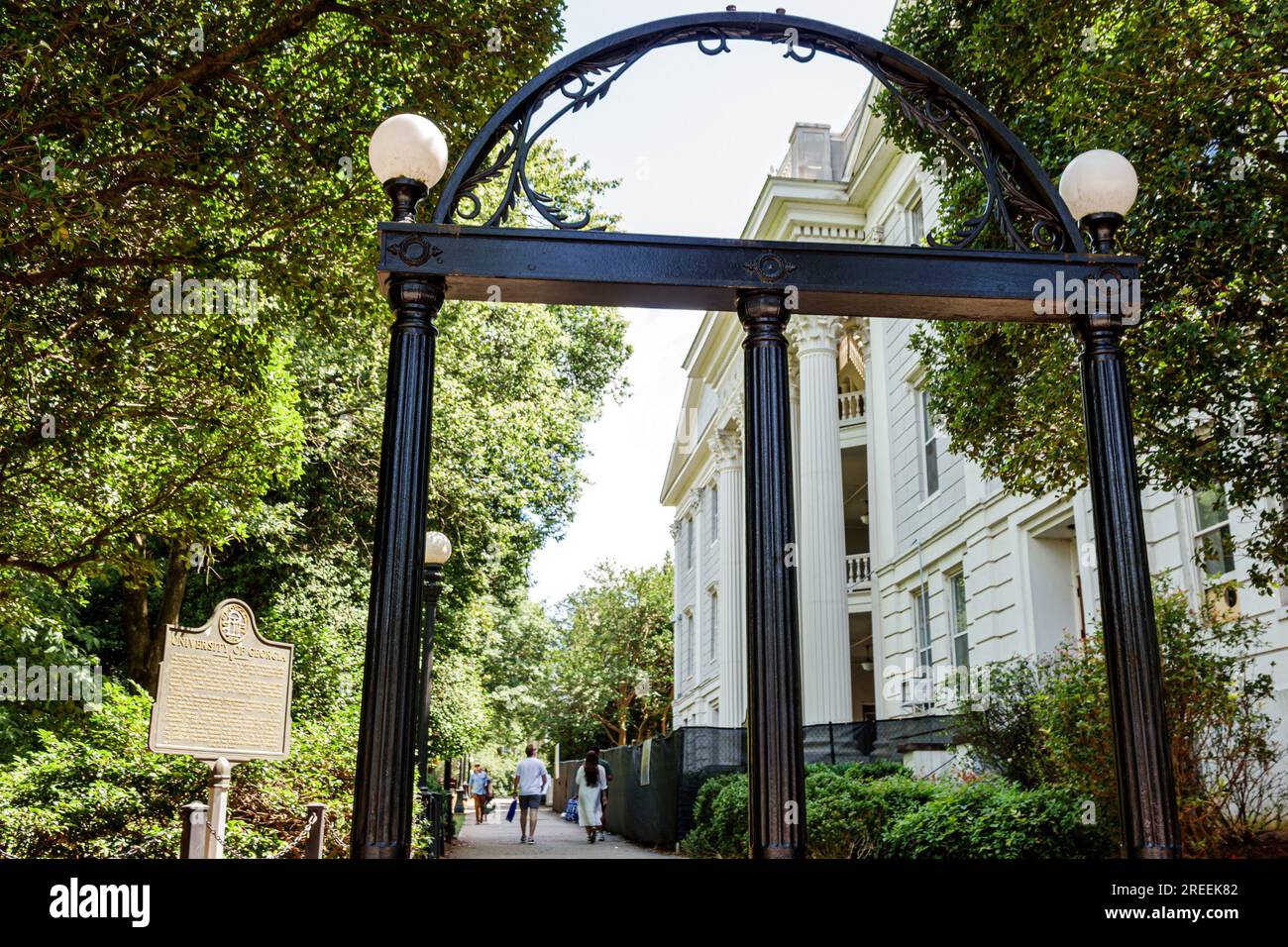 Athens of school campus,North Campus Quad