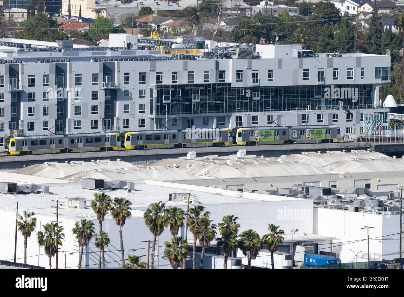 Culver City, California, USA. 19th Apr, 2023. A mixeduse real estate development VOX Residences