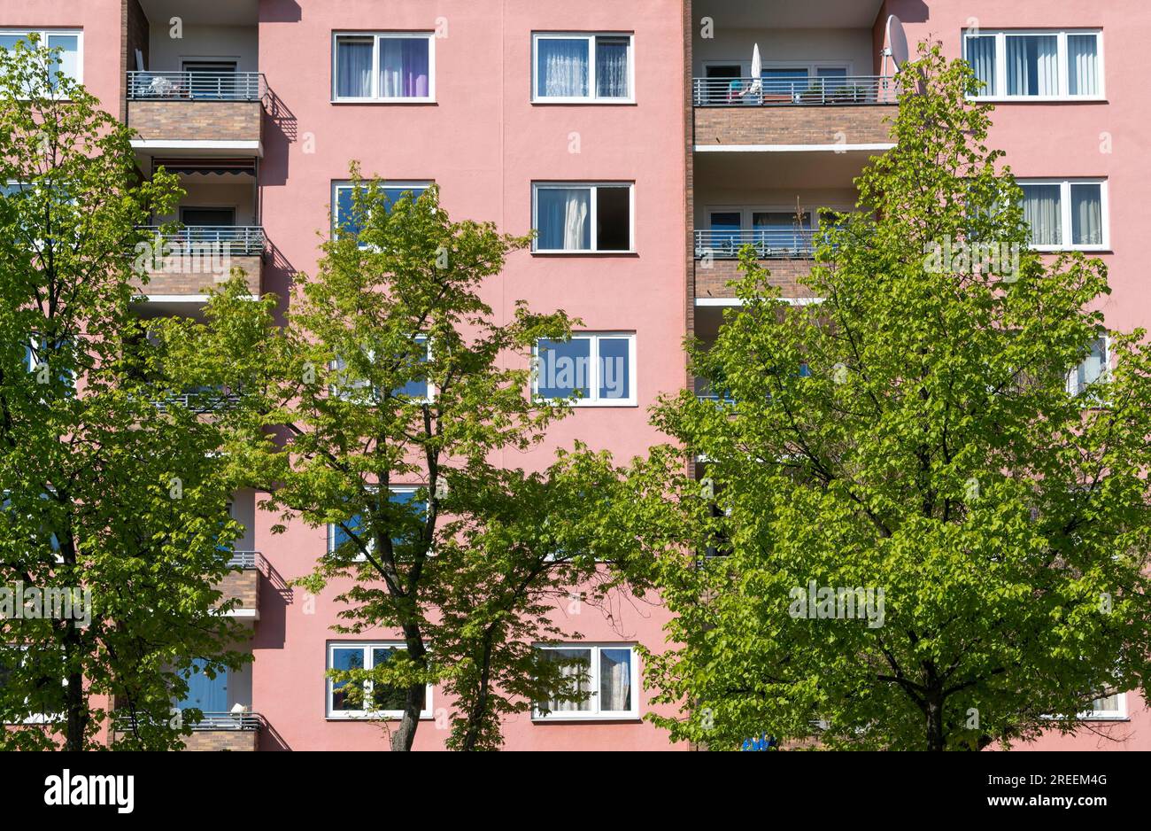 Pink and green house hires stock photography and images Alamy
