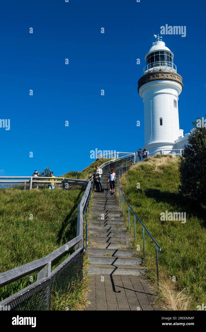 Cape Byron lighthouse, Byron Bay, Queensland, Australia Stock Photo Alamy