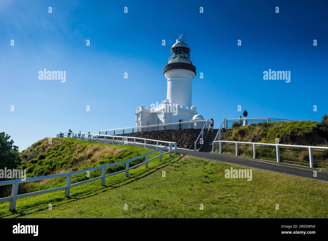 Cape Byron lighthouse, Byron Bay, Queensland, Australia Stock Photo Alamy