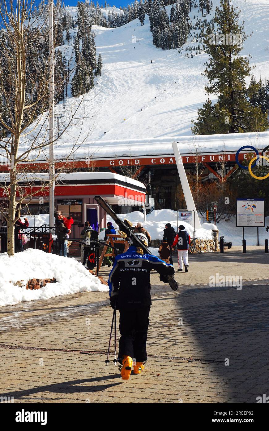 Cartina Olympic Valley - Squaw Valley - Mappa Delle Piste | Dove Sciare - Foto 7