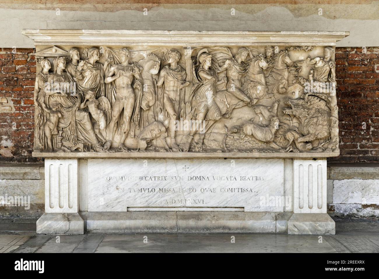 The Roman Phaedra Hippolytus Sarcophagus, Sarcofago romano, Fedra e ...