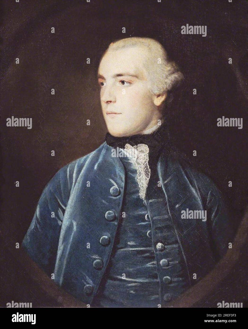 Richard Pennant, 1st Baron Penrhyn of Penrhyn (1739 – 1808) circa 1761 by Joshua Reynolds Stock Photo