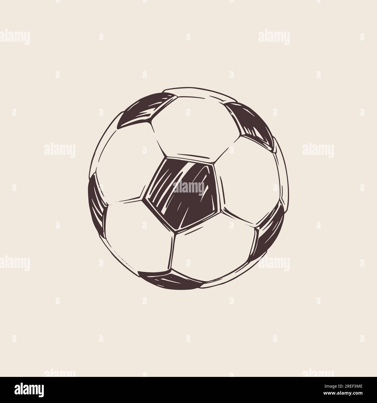 dibujo de balon de futbol