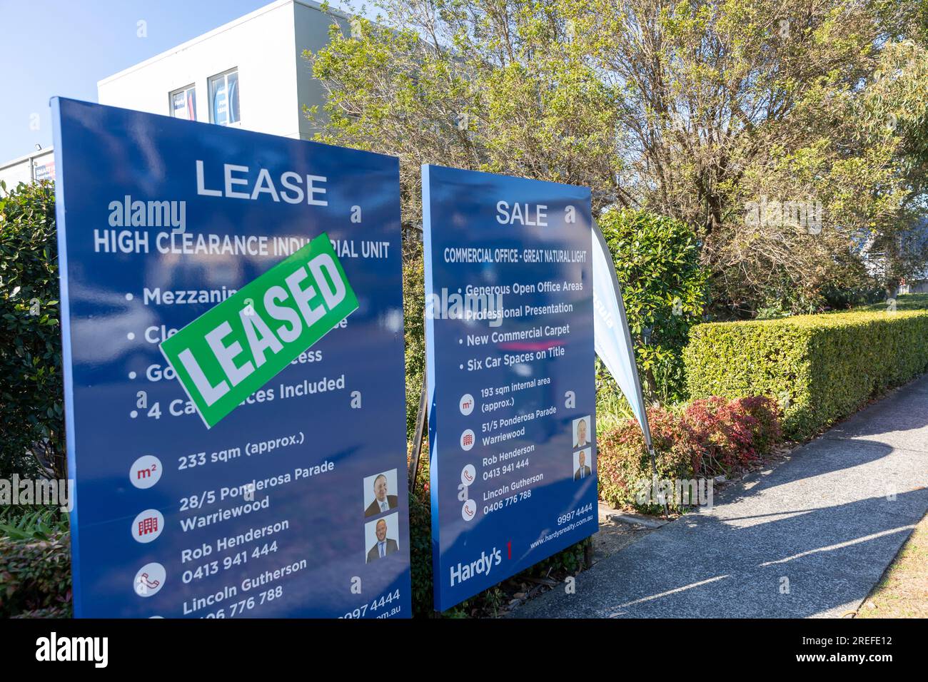 High clearance industrial unit hires stock photography and images Alamy