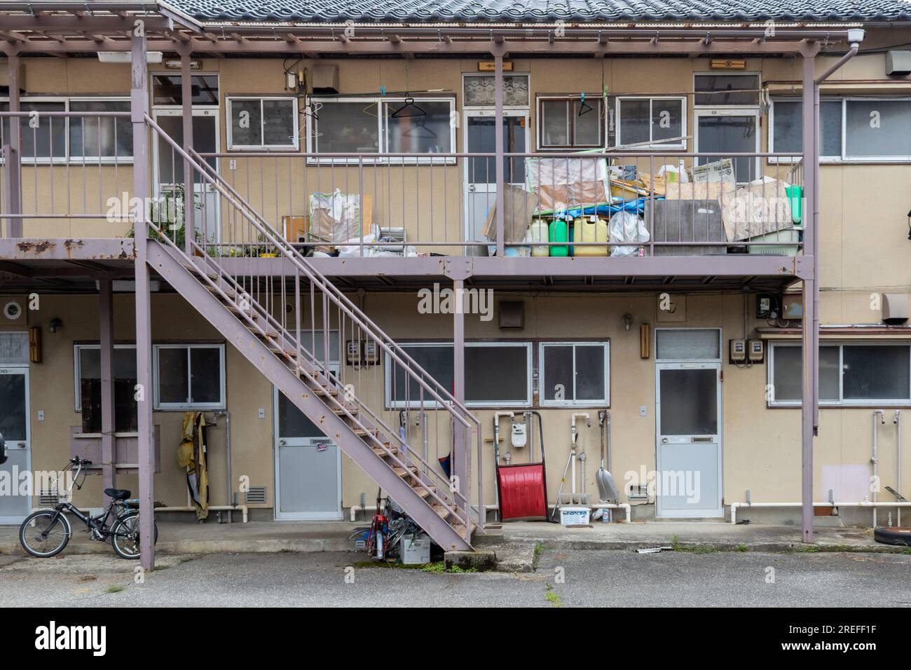 Housing apartment block, Kanazawa, Japan Stock Photo Alamy