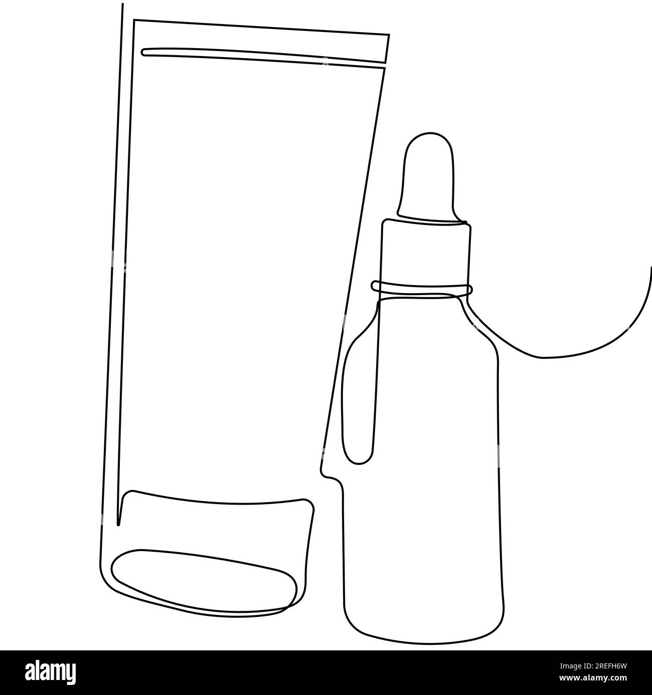 Skin care concept. Landing page template. Morning routine. Bath time