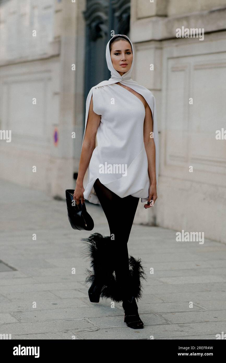 Paris, France. 02nd July, 2023. Street style, Sabina Jakubowicz