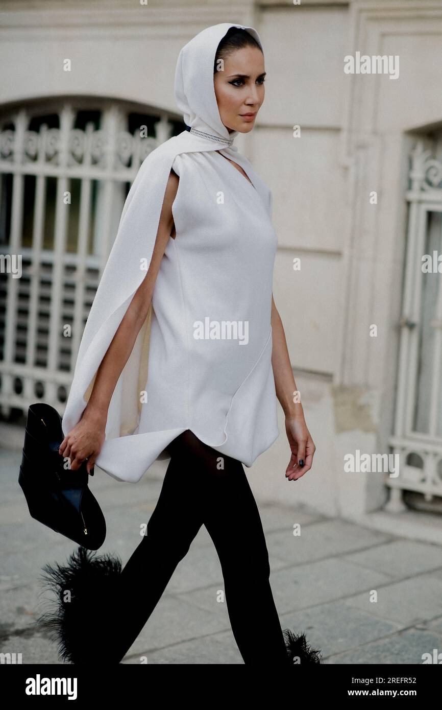 Paris, France. 02nd July, 2023. Street style, Sabina Jakubowicz