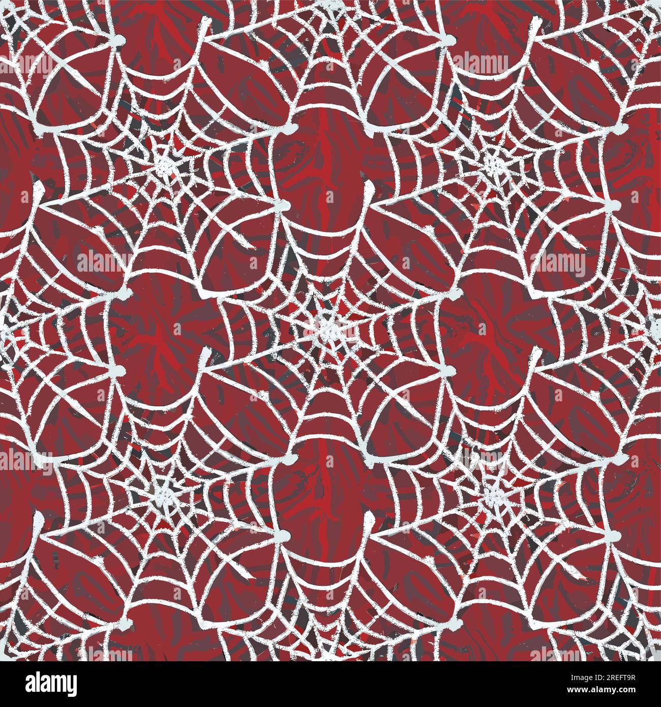 Seamless pattern spider vector hi-res stock photography and images - Alamy