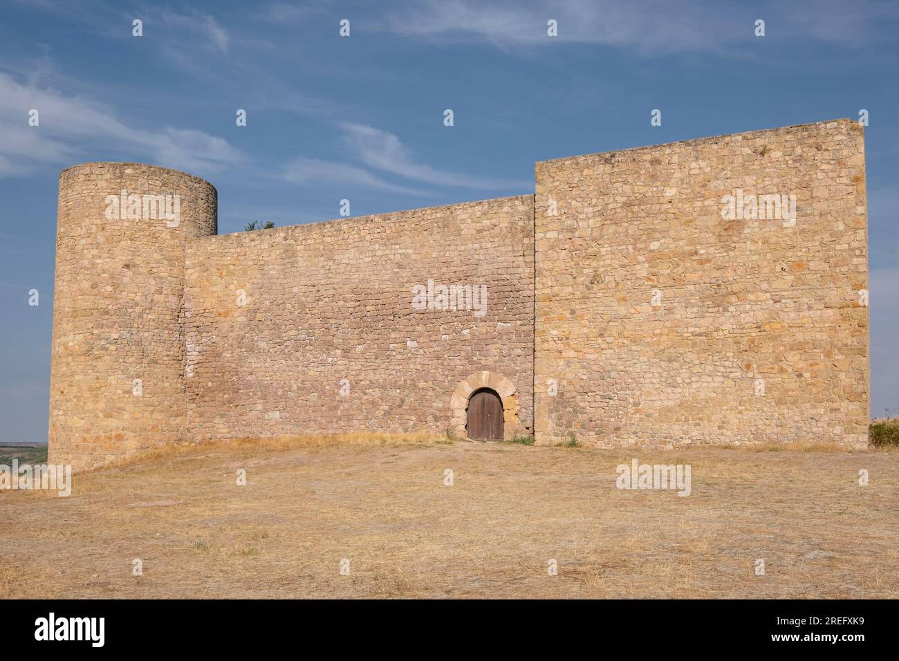 Medinaceli Castle, 15th century, Medinaceli, Soria, autonomous community of Castilla y León, Spain, Europe Stock Photo