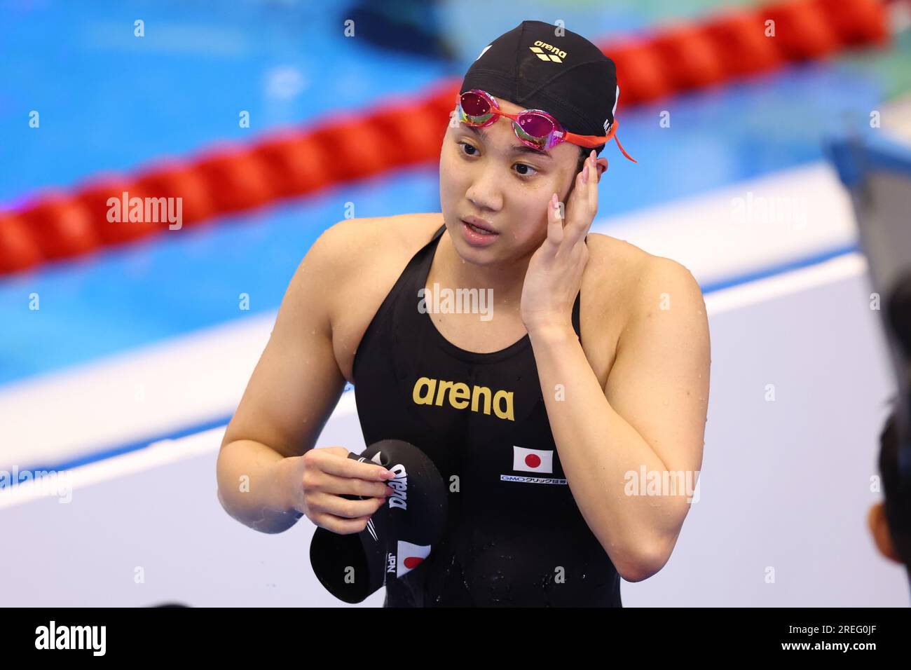 Fukuoka, Japan. 28th July, 2023. Miyu Namba (JPN) Swimming World