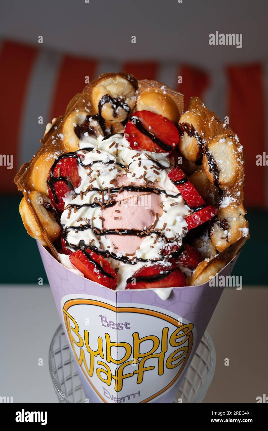 Waffle Ice Cream - Jogue Waffle Ice Cream Jogo Online