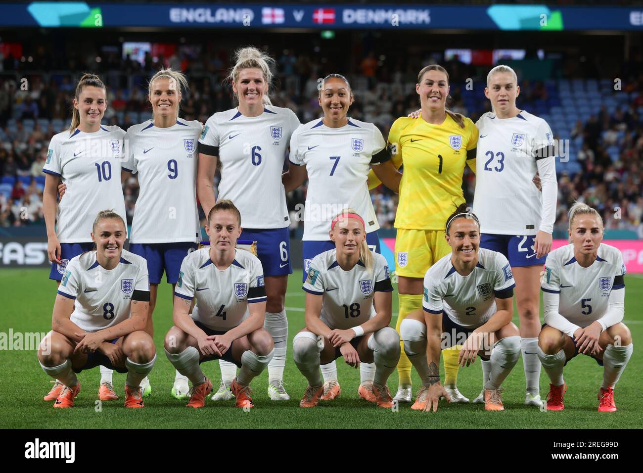 Sydney, Australia. 28th July, 2023. England team photo during the FIFA ...