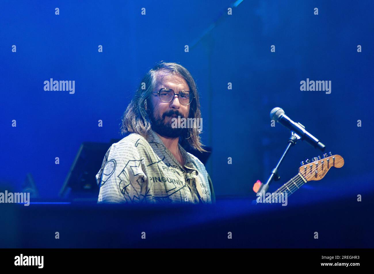 Nicola Buttafuoco (Pinguini Tattici Nucleari Stock Photo - Alamy