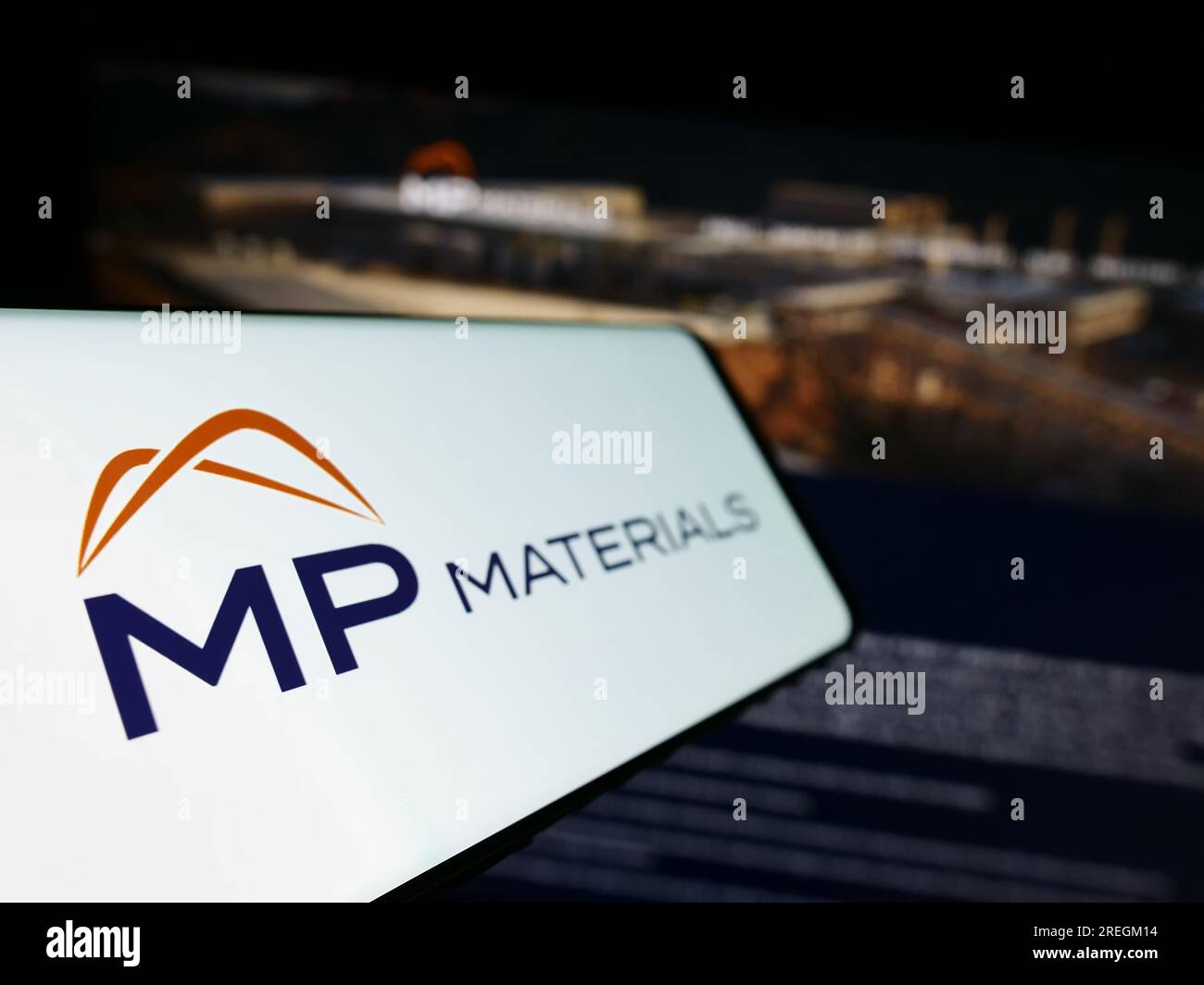 Mp materials logo hi-res stock photography and images - Alamy