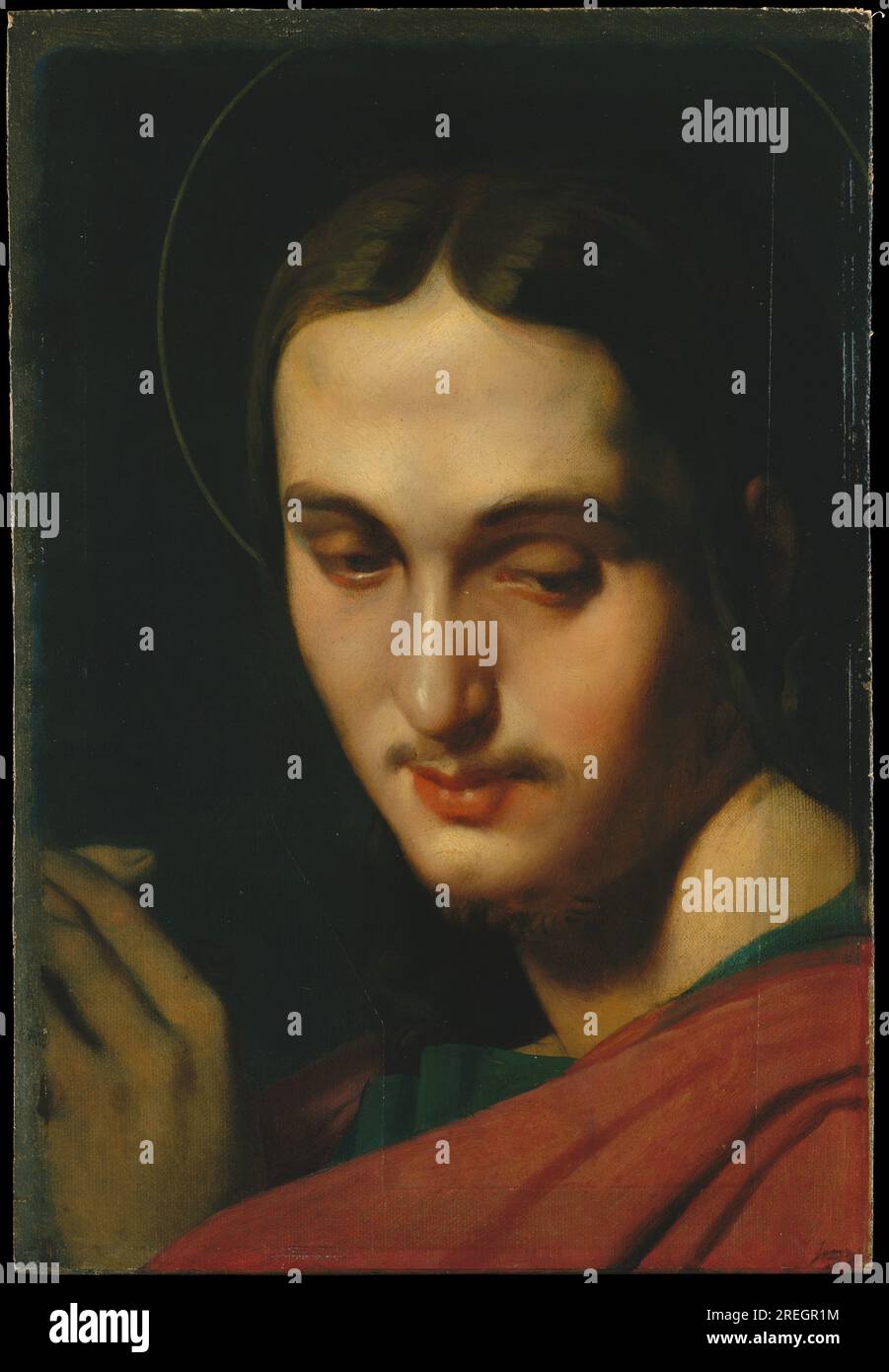 Head of Saint John the Evangelist between 1818 and 1856 by Jean Auguste
