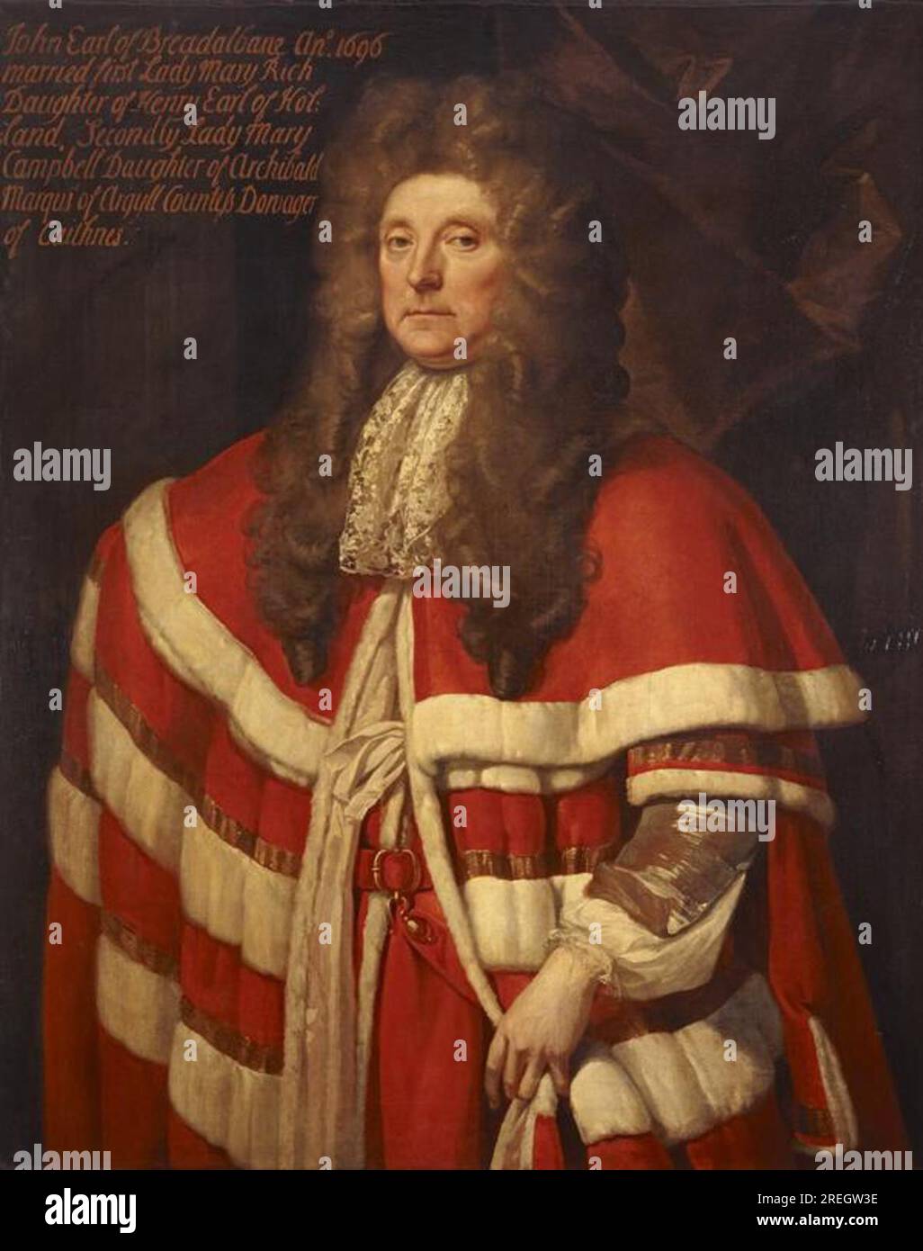 John Campbell, 1st Earl of Breadalbane, about 1635 1716. Soldier and