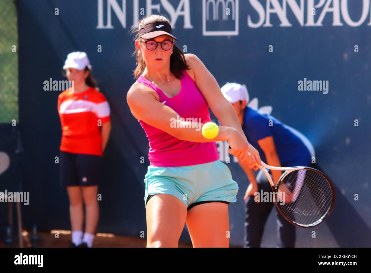 Nuria Brancaccio during the Palermo Ladies Open 2023. Stock Photo