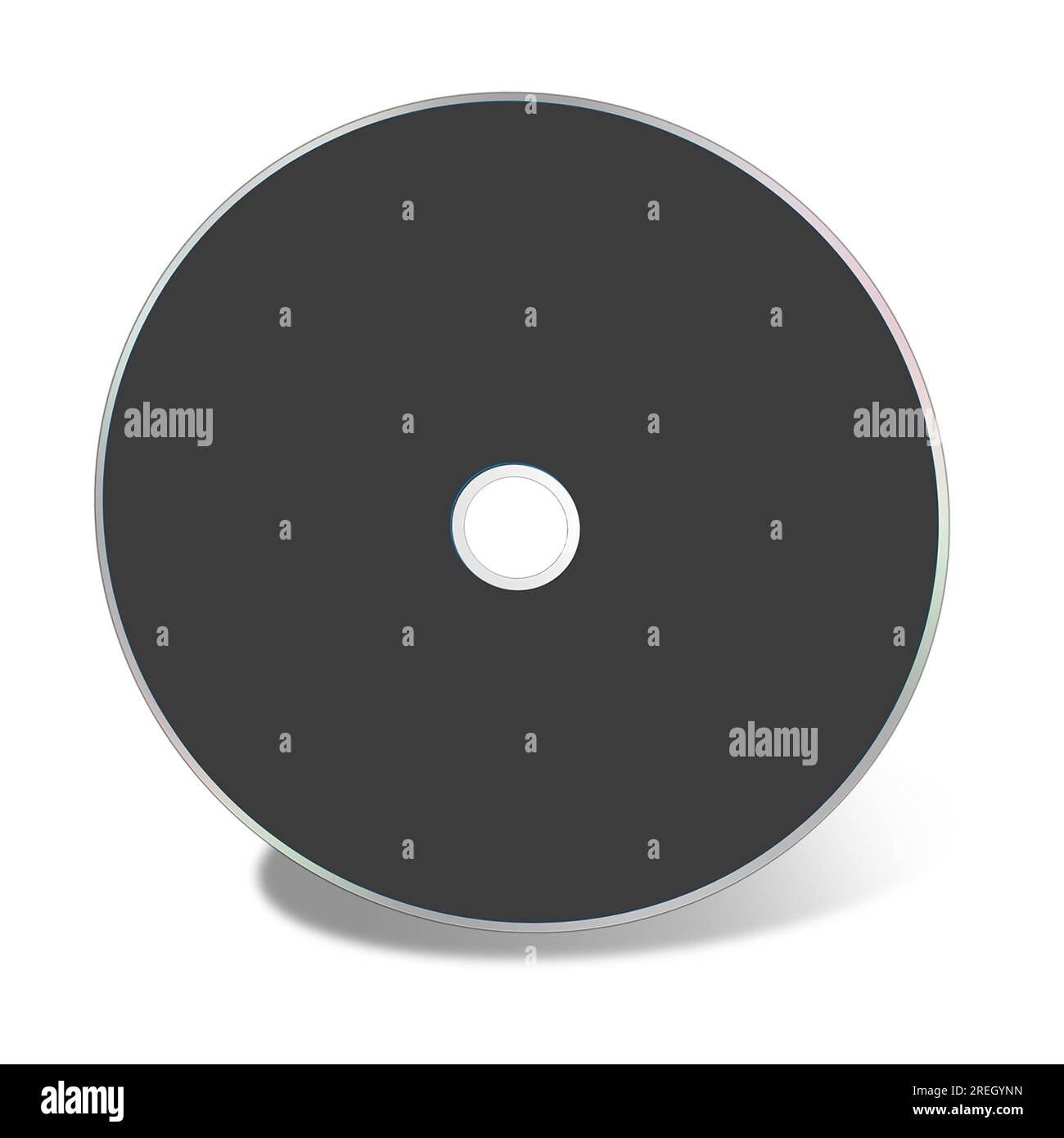 CD or DVD blank template black for presentation layouts and design. 3D
