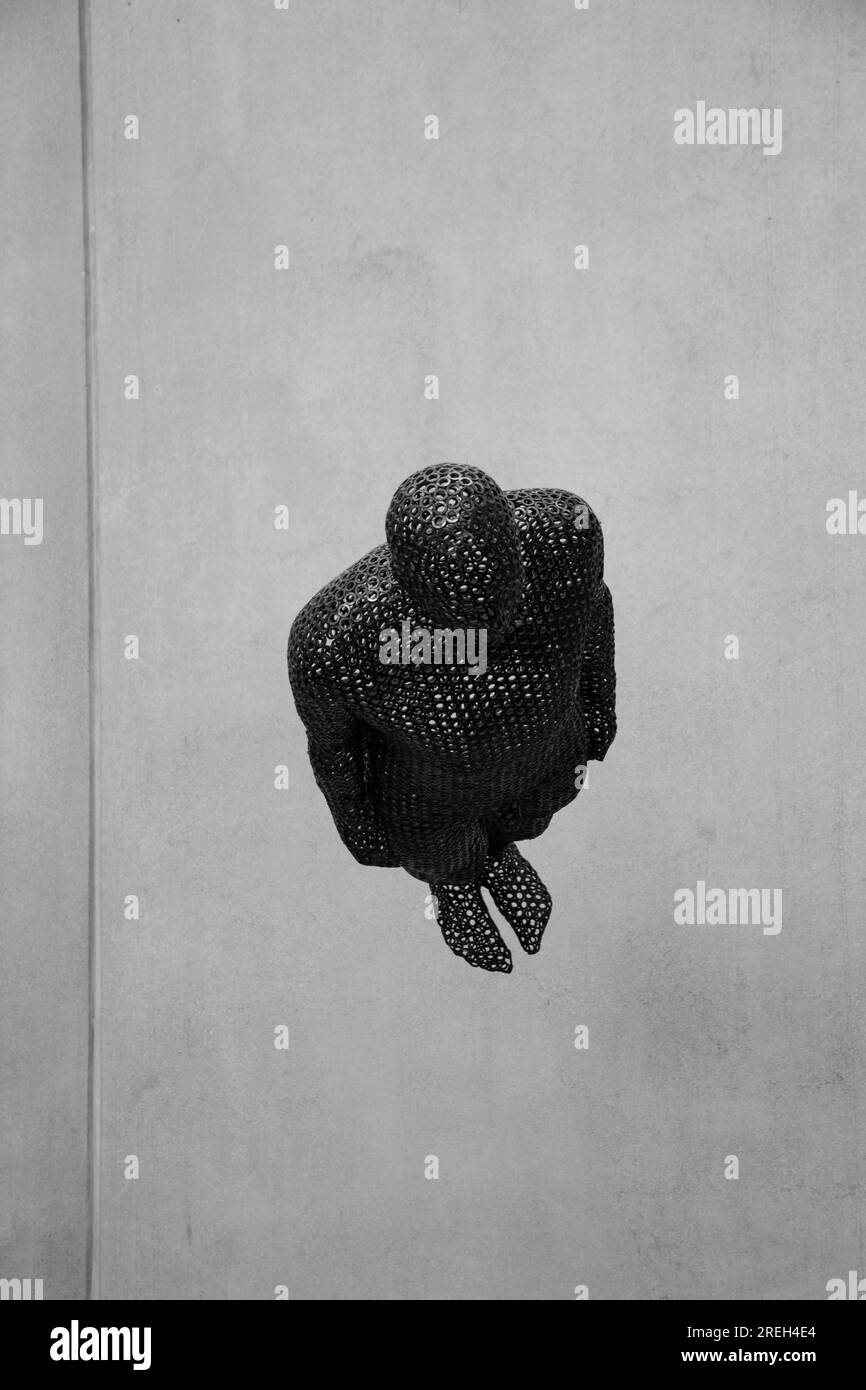 Anthony Gormley statue Stock Photo Alamy