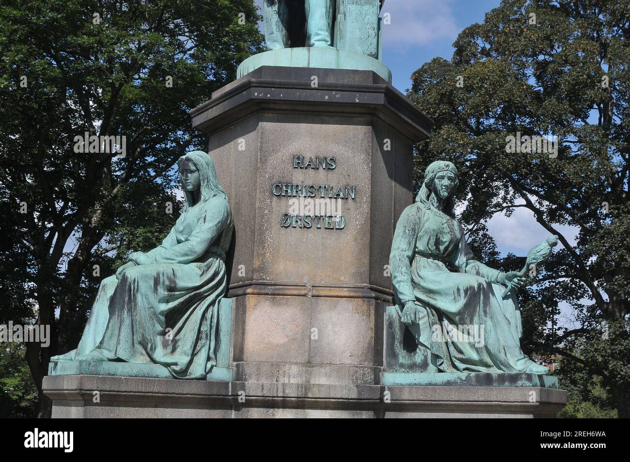 28 July 2023/View of Orstedparken after name of Hans Christian Orsted