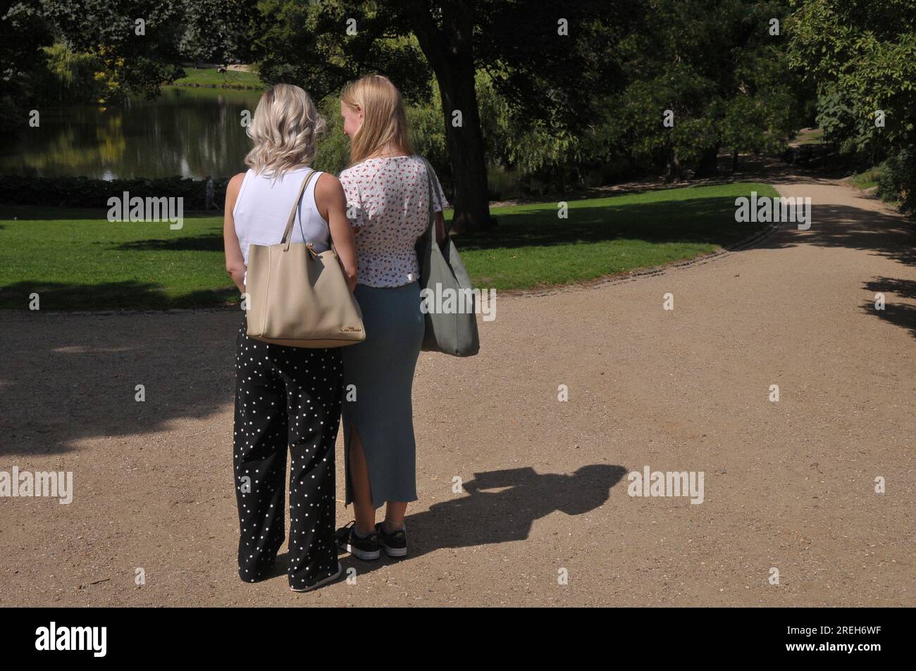28 July 2023/View of Orstedparken after name of Hans Christian Orsted