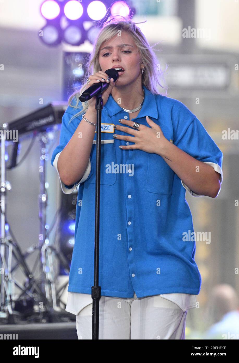 New York, NY, USA. 28th July, 2023. Renée Rapp performs on NBC's Citi